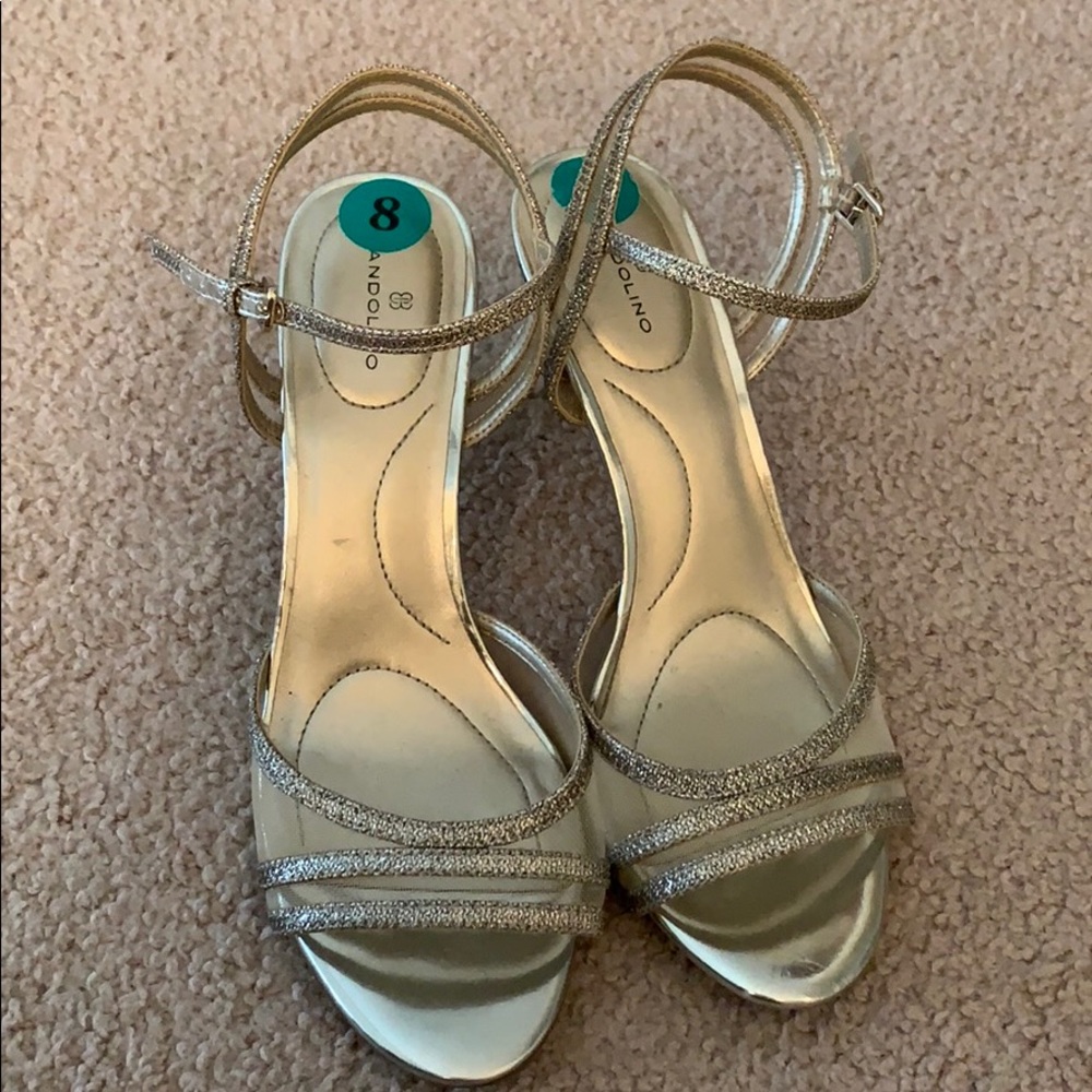 Strappy heels